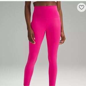 Lululemon 28” sonic pink